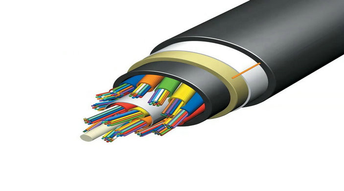 Latest company case about Outdoor Self-supporting Aerial fibra optica adss 24 core span 100m adss fiber optic cable