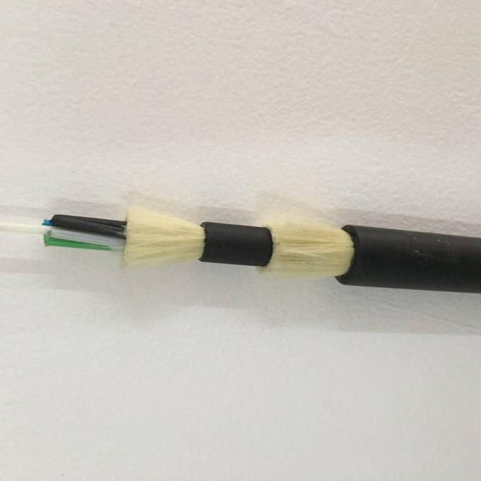 48 Core 100m Span Non Metallic  Adss Optical Cable For Construction 2