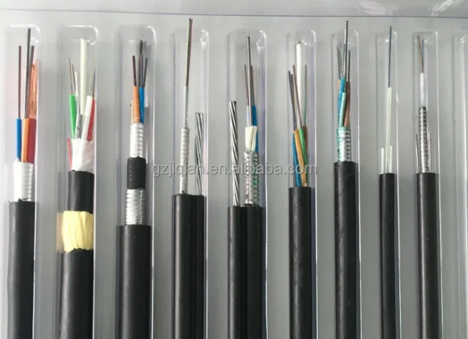 All Dielectric Self Supporting ADSS Fiber Optic Cable 48 96 Core G652D Outdoor Aerial Non Armored Double Jacket 6
