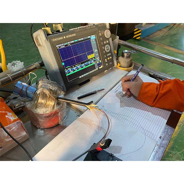 Span 100m 48 Core SM Fiber Optic Cable ADSS For Overhead 3