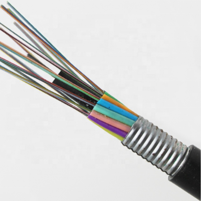 OUTDOOR FIBER OPTICAL CABLE GYTS/GYTA/GYFTY/GYXTW 2 24 96 144 288 CORE FIBER OPTICAL CABLE 0