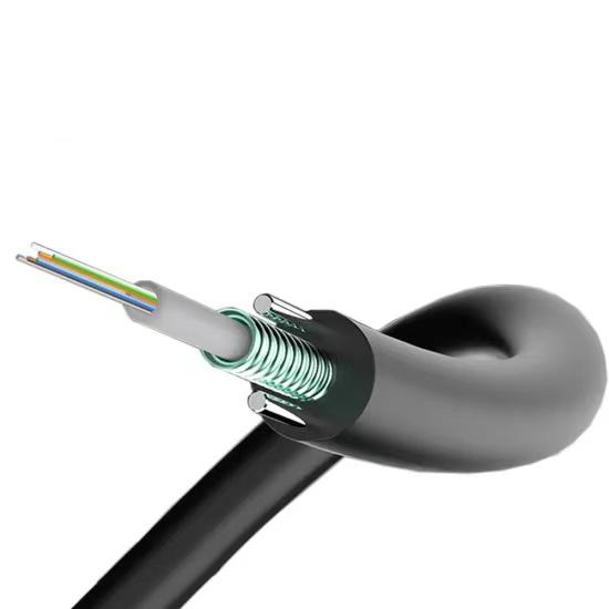 GYXTW Armored Fiber Optic Cable 2-24Core Single-Mode for Outdoor Use 1