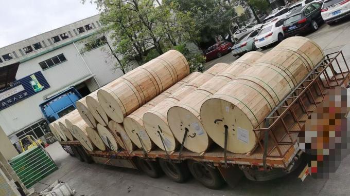Factory Stock Outdoor Double Armoured GYTS53-96 Cores Fiber Optic Cable Double Jacket G652D Shipped Same Day 17