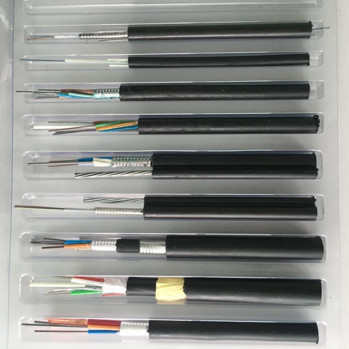 Outdoor Microduct Air Blown Fiber Optic Cable 12-24 Cores G652D 3