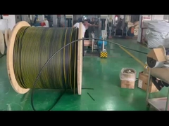 Underground aerial fiber optic cable GYFTY 48 Core