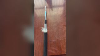 Underground fiber optic cable