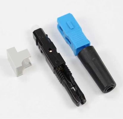 FTTX UPC SC Single Mode Fiber Optic Fast Connector