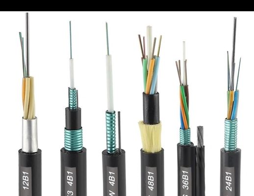 Single Mode 2-288cores PE Sheath Duct Fiber Optic Cable
