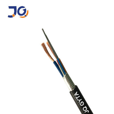 2 Copper Wire OPLC 4 Core YOFC Outdoor Fiber Optic Cable