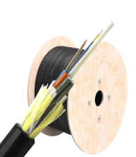 Non - Metallic ADSS 6/12/24/48/96 Core 100/200m Span G652D Fiber Optic Cable ADSS