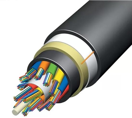 ADSS Optical Cable 4000m / Roll Self Supporting 96 Core Fiber Optic Cable