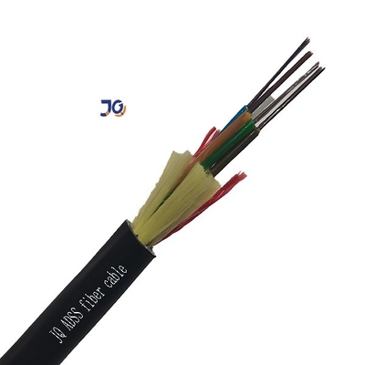 No Metal ADSS Outdoor Fiber Optic Cable HDPE Sheathed With Aramid Yarn