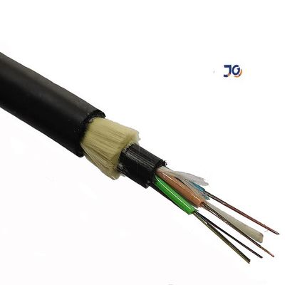 Quality  Double Jacket ADSS Fiber Optic Cable 24 96 Core G652D Single Mode HDPE All Dielectric Self Supporting Aerial factory