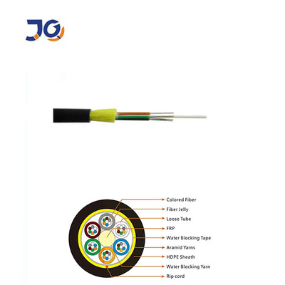 200m Span ADSS Fibre Cable 12 Cores Fiber Optic Cable ADSS