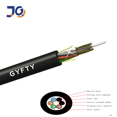 GYFTY 24 FO Unarmoured Underground Cable G652D 12 24 48 Fiber Optic Cable