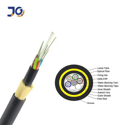 96 Core ADSS Cable Optic Aerial Fiber Cable Per 1 Km