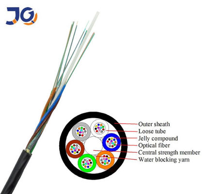 HDPE Micro Duct Air Blown Fiber Optic Cable GCYFTY 24 48 72 144 Core