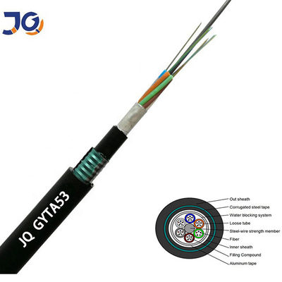 Double Sheath Double Armoured Underground Directly Buried GYTA53 4 8 12 24 48 96 144 Core Fiber Optic Cable