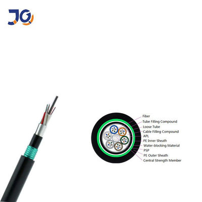 Underground Direct Burial Double Jackets Armored GYTA53 4 8 12 24 48 96 144 Core Fiber Optic Cable