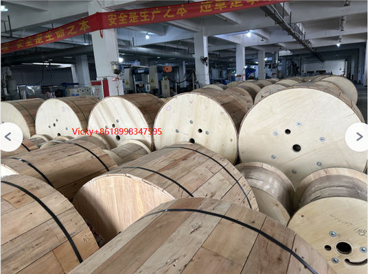 Optic Fiber Cable Single Mode 24 Core ADSS Span 100m Fiber Optic Cable