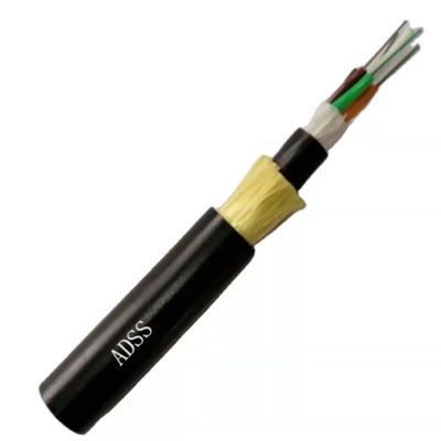 2024 Telecommunications Anti - Lighting Fiber Network Cable Outdoor Aerial Light 100km Fiber Adss Cable 48 Core