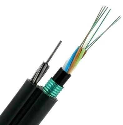 Double Jacket Double Armoring Figure 8 GYFTC8S53 Aerial 6 24 48 96 Core Fiber Optic G652d Cable Per Meter