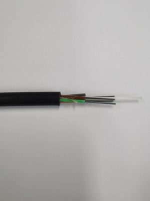 GYFTZY Metal Free Unarmored G652D Flame Retardant LSZH Jacketed 4 Core Single Mode Fiber Optic Cable