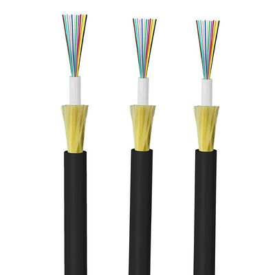 Bulk Mini Indoor And Outdoor Aerial Duct G652D 2f 4f 6f 8f 12f JET Fiber Optic Cable Per Meter