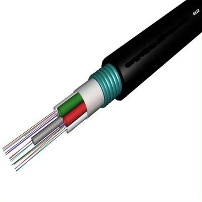 2~144 Cores Communication Cable GYTS G652D Outdoor Fiber Optic Cable Armored With Steel Tape Or FRP