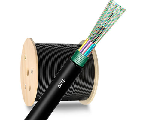 2 To 288 Core GYTA GYTS Armored Fiber Optic Cable Outdoor Underground Direct Buried G652D