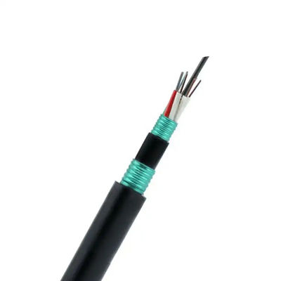 24 36 48 96 Core Underground Direct Burial Optical Fiber Cable GYTS53