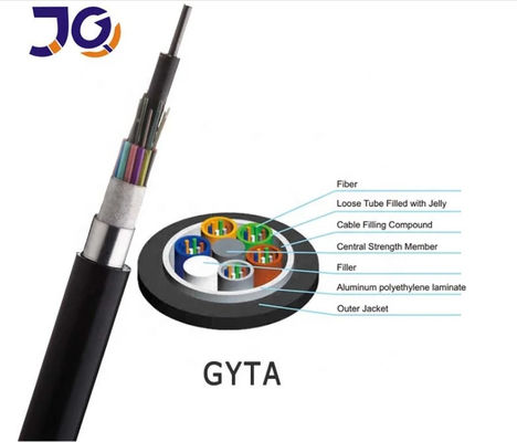 Underground Fiber Optical Cable Stranded Loose Tube Armored Fiber Optic Cable GYTA GYTA53