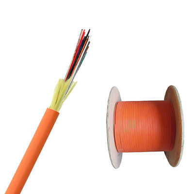 Indoor LSZH Optical Cable 4-Core 6-Core 8-Core 12-Core 24-Core 48-Core Single Mode Optical Fiber Cable GJFJV