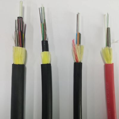 12 24 48 Core ADSS Fiber G652D Aerial Self-Supported Optical Cable