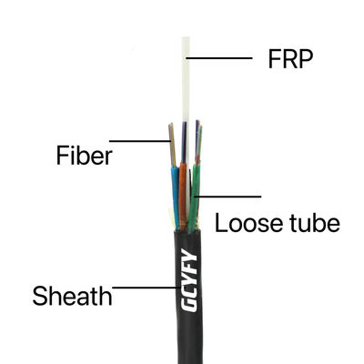 2-144Cores Outdoor Micro Duct Air Blown Fiber Optical Cable GCYFY single mode