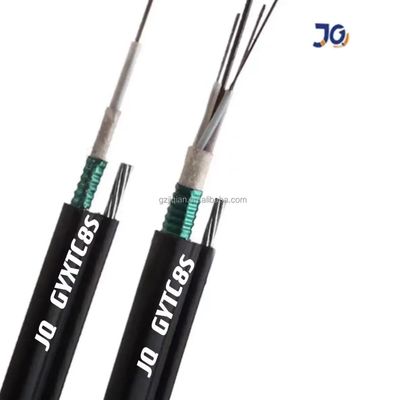 2- 144 core Single Mode Armored Outdoor Optical Cable GYXTC8S/GYTC8S Aerial Self-supporting Figure 8 Structure