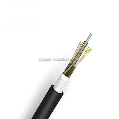 Outdoor Armored Fiber Optic Cable GYTZA Flame Resistance Jacket LSZH Outer Sheath Cable