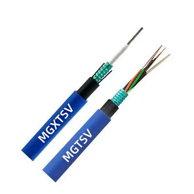 2-24 Central Tube Flame Retardant Mine Optical Fiber Cable MGXTSV