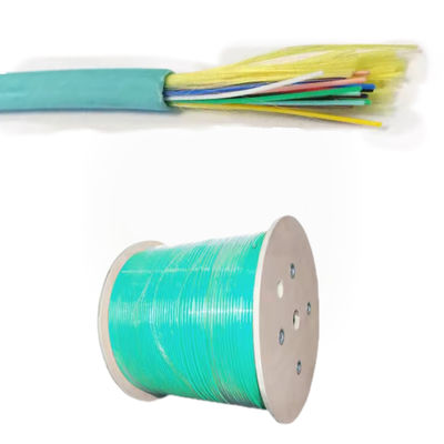 2 4 6 12 core Indoor optical fiber cable GJFJH LSZH outer sheath tight buffered fiber