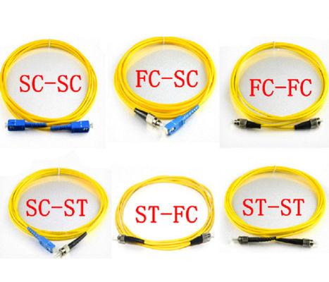 High Quality Customized Patch Cord Optical Fiber LC/FC/SC/ST