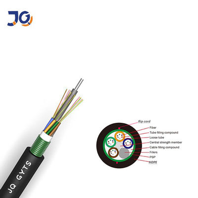 Fiber Optic Cable Manufacturer  GYTS GYFTS G652D Fiber Outdoor Armored Fiber Cable 96 Core