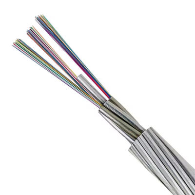 OPGW Optical Ground Wire Outdoor Overhead Aerial Fiber Optic Cable