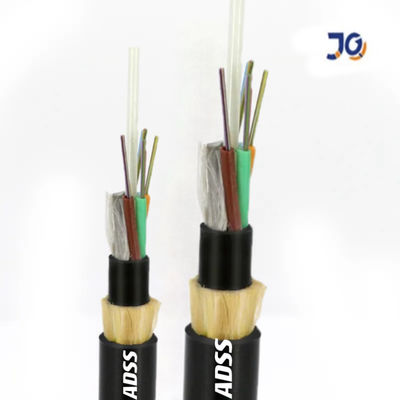 48 Core All Dielectric Self-supporting Aerial Cable ADSS Span 100m 200m Fibra Optica Fiber Optic Cableer