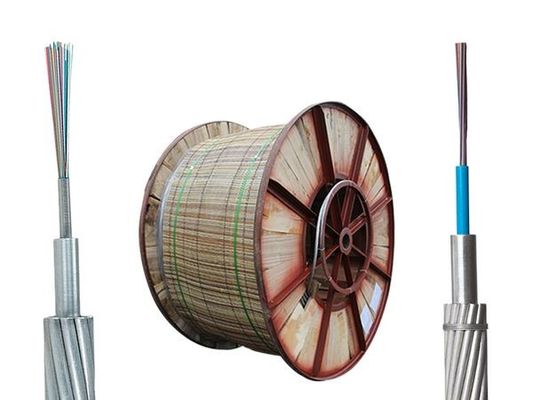 24 Cores 48 Cores Power System Optical Power Ground Wire OPGW Cable