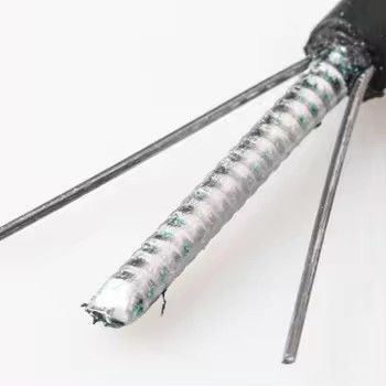 2 Core Fibre Optic Cable Armoured GYXTW Outdoor Cable With Two Steel Wire