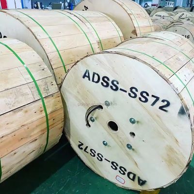 All-dielectric Self-supporting Optical Cable ADSS Cable For Overhead
