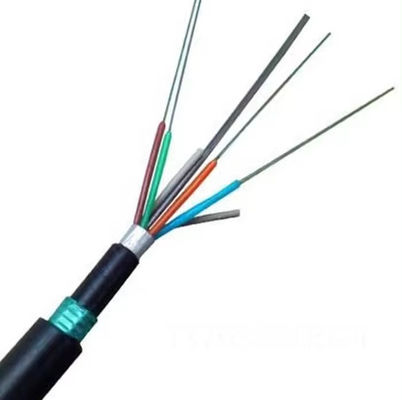 Underground Waterproof  72 Core Fiber Optic Cable Double Jacket  Double Armored GYTA53