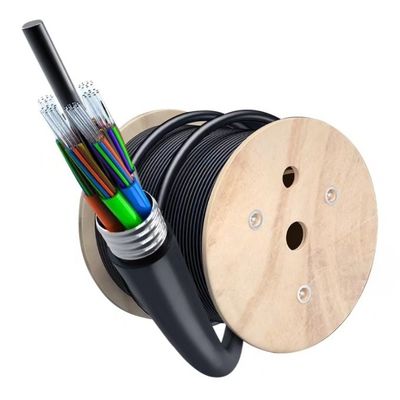 Hot Selling GYTA 24 Cores Stranded Loose Tube For Aerial Duct Anti Moisture Installation Optical Fiber Cable