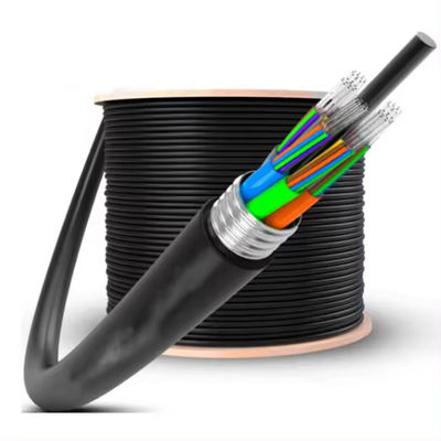 Hot Selling GYTA 24 Cores Stranded Loose Tube For Aerial Duct Anti Moisture Installation Optical Fiber Cable