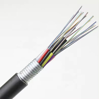 Hot Selling GYTA 24 Cores Stranded Loose Tube For Aerial Duct Anti Moisture Installation Optical Fiber Cable